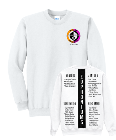 PHS Band- Euphonium Avalon Crewneck Sweatshirt 2026