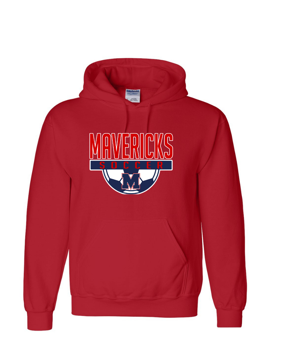Manvel Soccer- Mavericks Soccer Cotton blend Hoodie