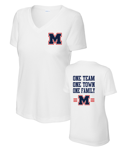 Manvel Baseball - One Team - White