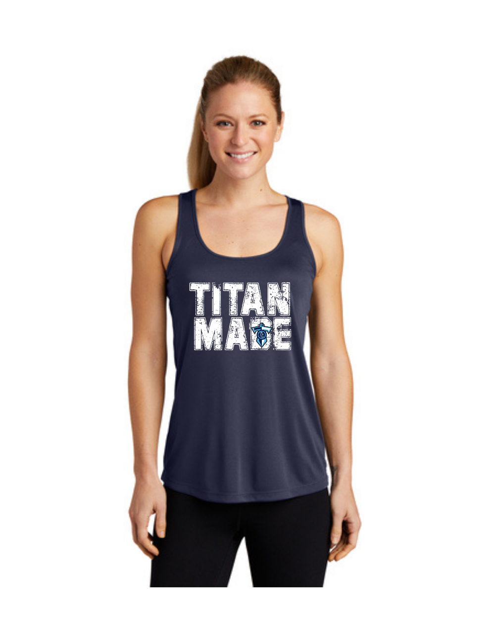 Shadow Creek Titans-Titan Made- Ladies Racerback Tanktop