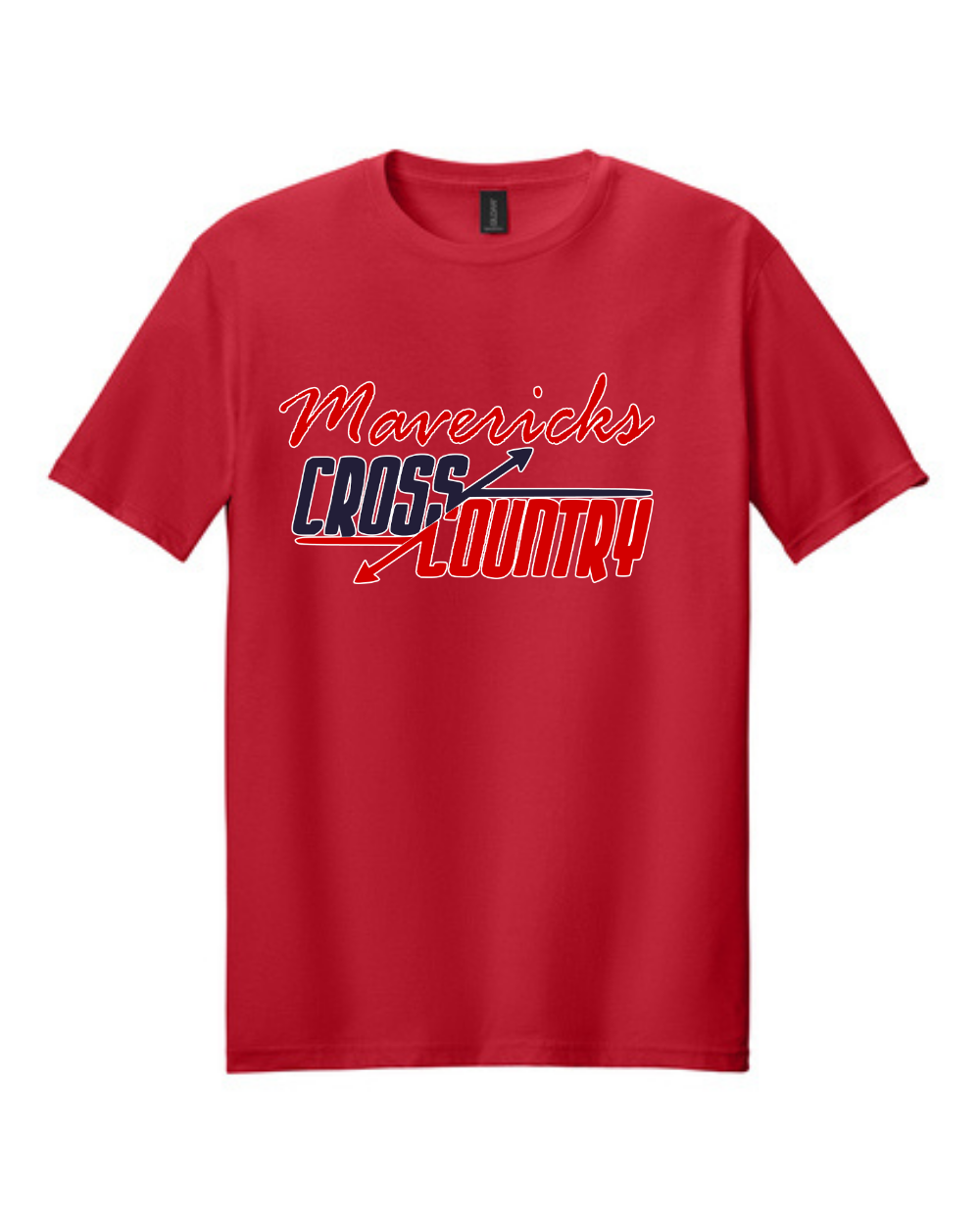 Manvel Cross Country- Mavericks Cross Country Cotton Tee