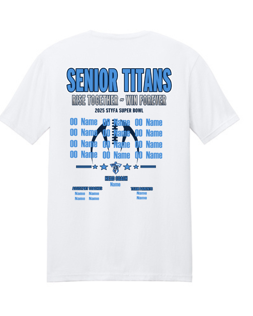 Shadow Creek Titans- Titans Superbowl Short Sleeve Cotton Tee