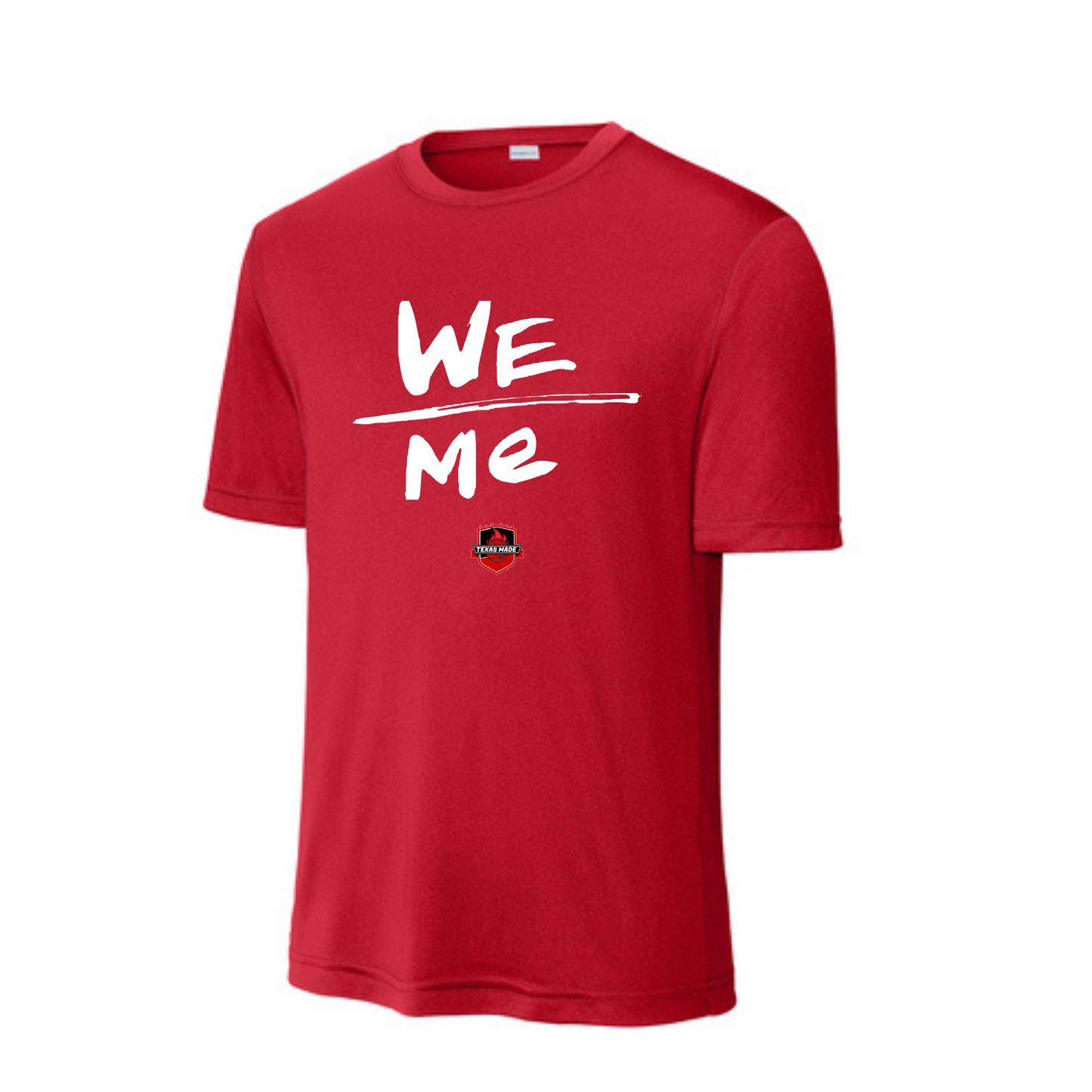 Texas Made -We/Me -Red Performance Tee