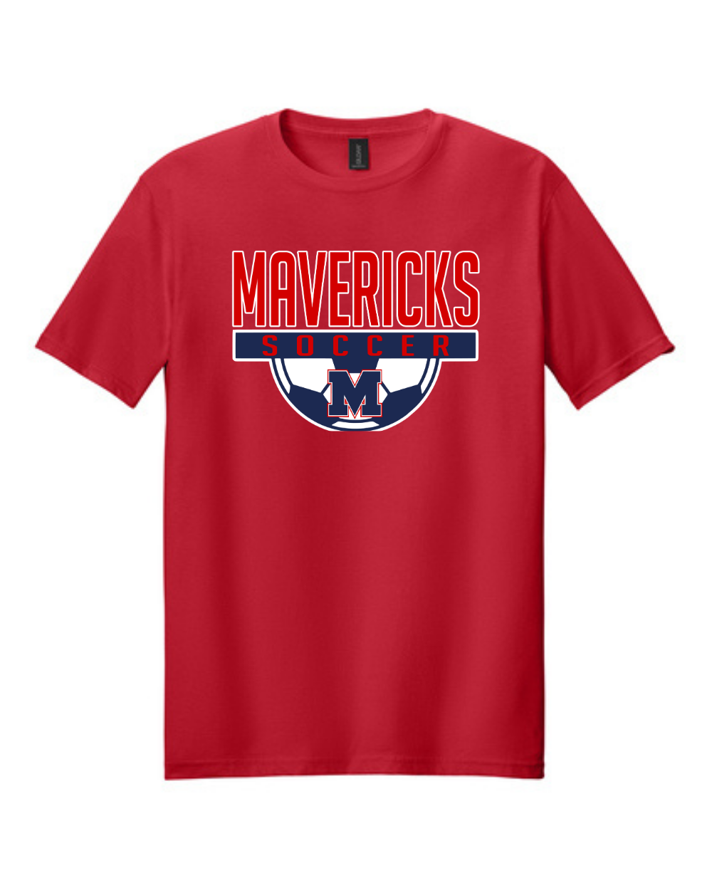 Manvel Soccer- Mavericks Soccer Cotton Tee