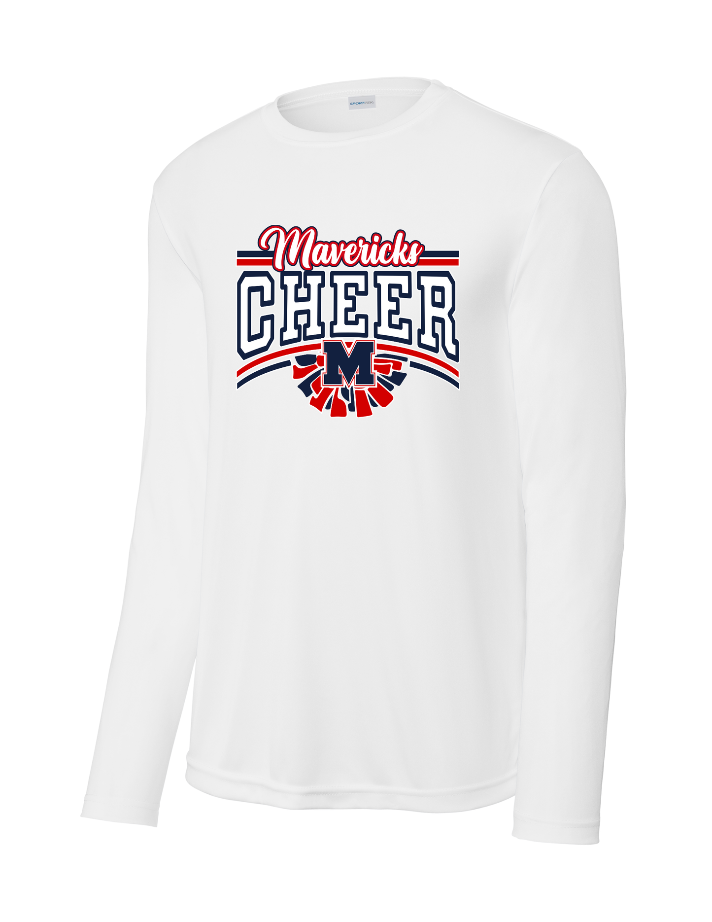 Manvel Cheer - Maverick Cheer Long Sleeve Performance Tee