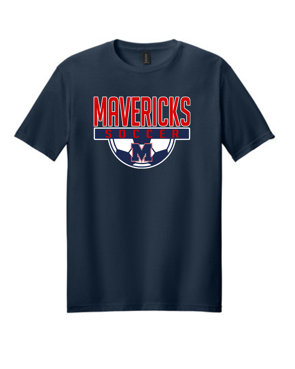 Manvel Soccer- Mavericks Soccer Cotton Tee