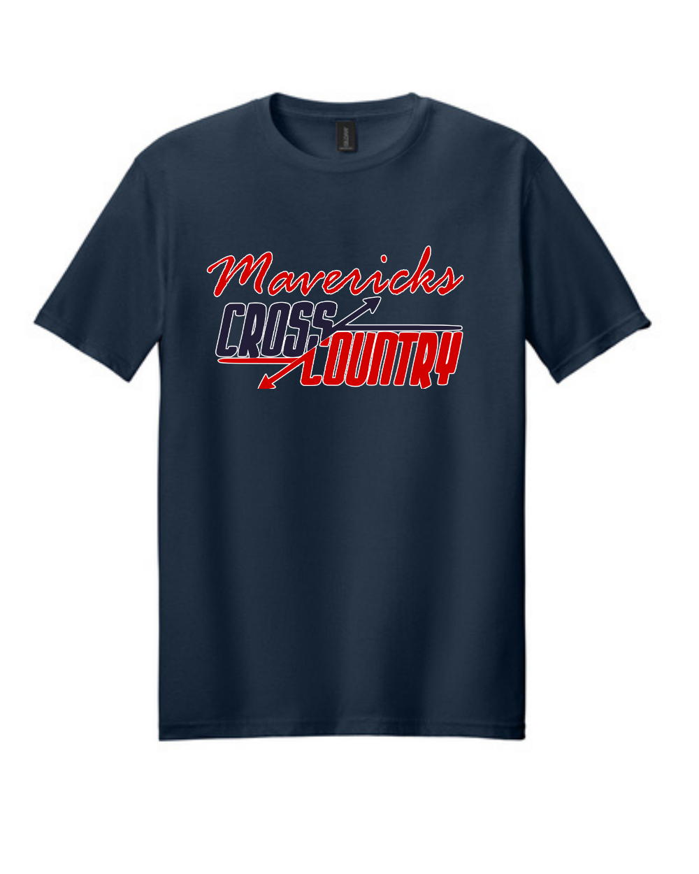 Manvel Cross Country- Mavericks Cross Country Cotton Tee