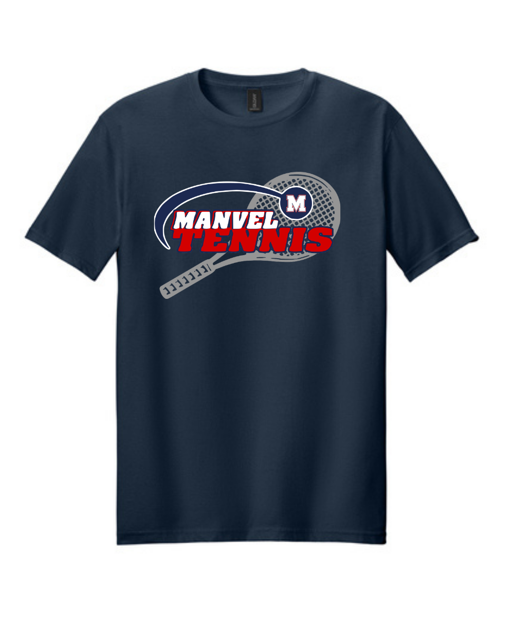 Manvel Tennis- Manvel Tennis Cotton Tee