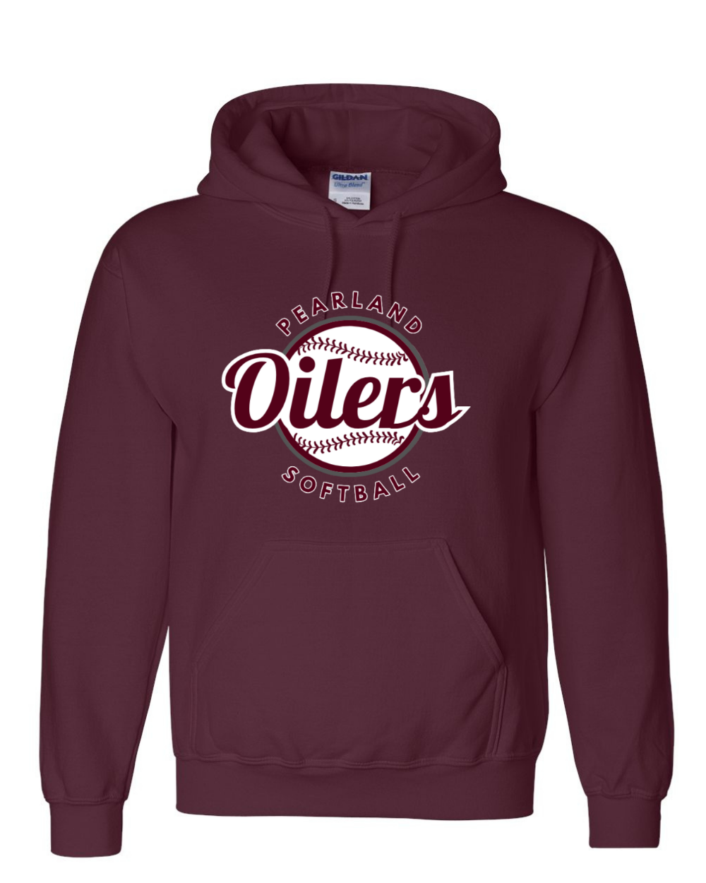 PHS Softball-Pearland Oilers Softball Cotton blend Hoodie