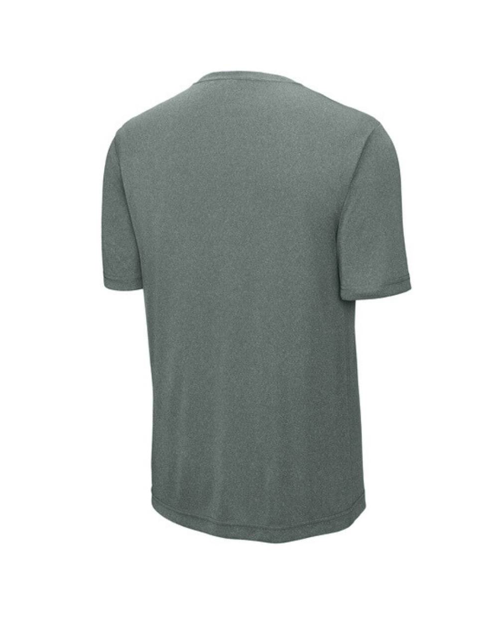 Heights Volleyball-Heights VB Performance Tee- Heather Grey