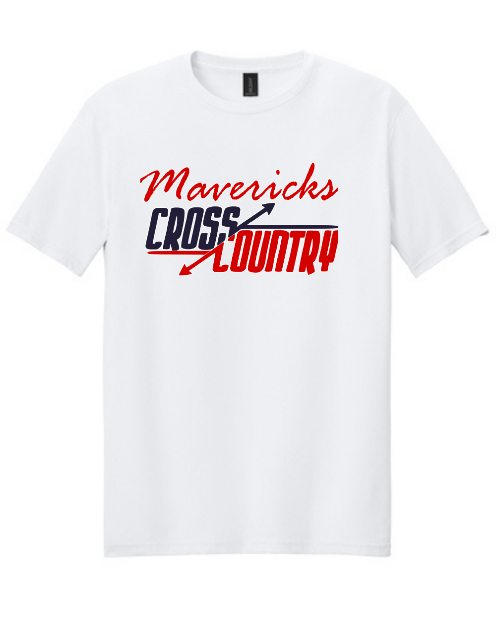 Manvel Cross Country- Mavericks Cross Country Cotton Tee