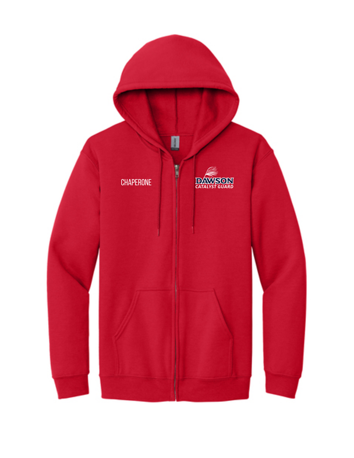 Dawson HS Band - Catalyst Guard Chaperones - Zip Up Hoodie