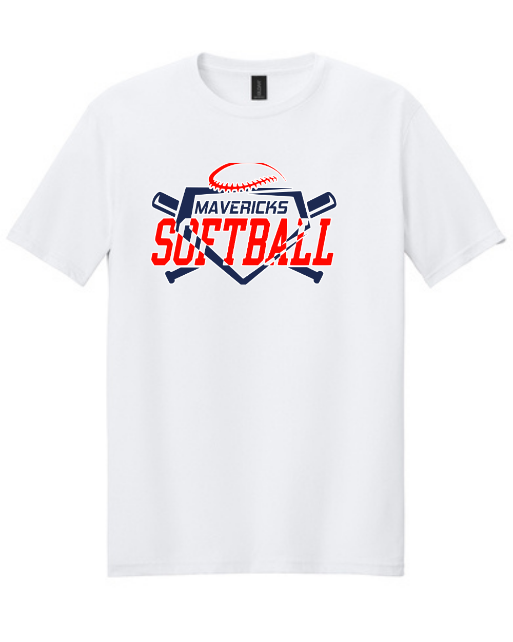 Manvel Softball- Mavericks Softball Cotton Tee