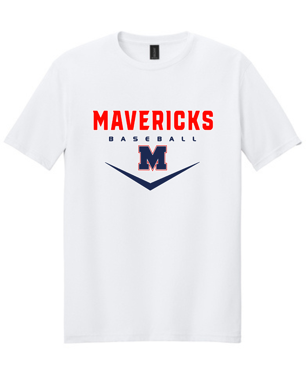 Manvel Baseball- Mavericks Baseball Cotton Tee