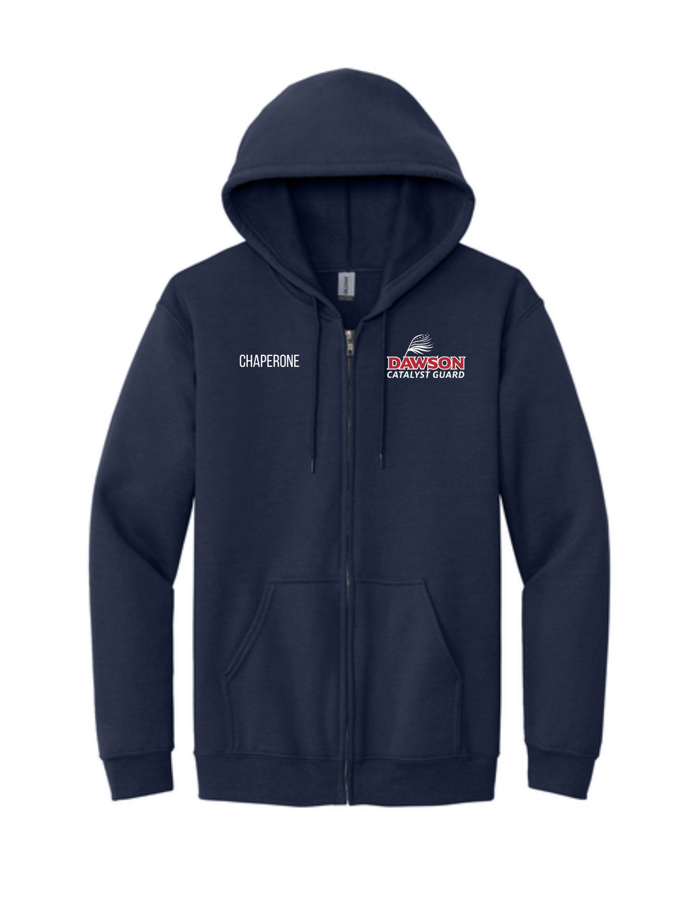 Dawson HS Band - Catalyst Guard Chaperones - Zip Up Hoodie