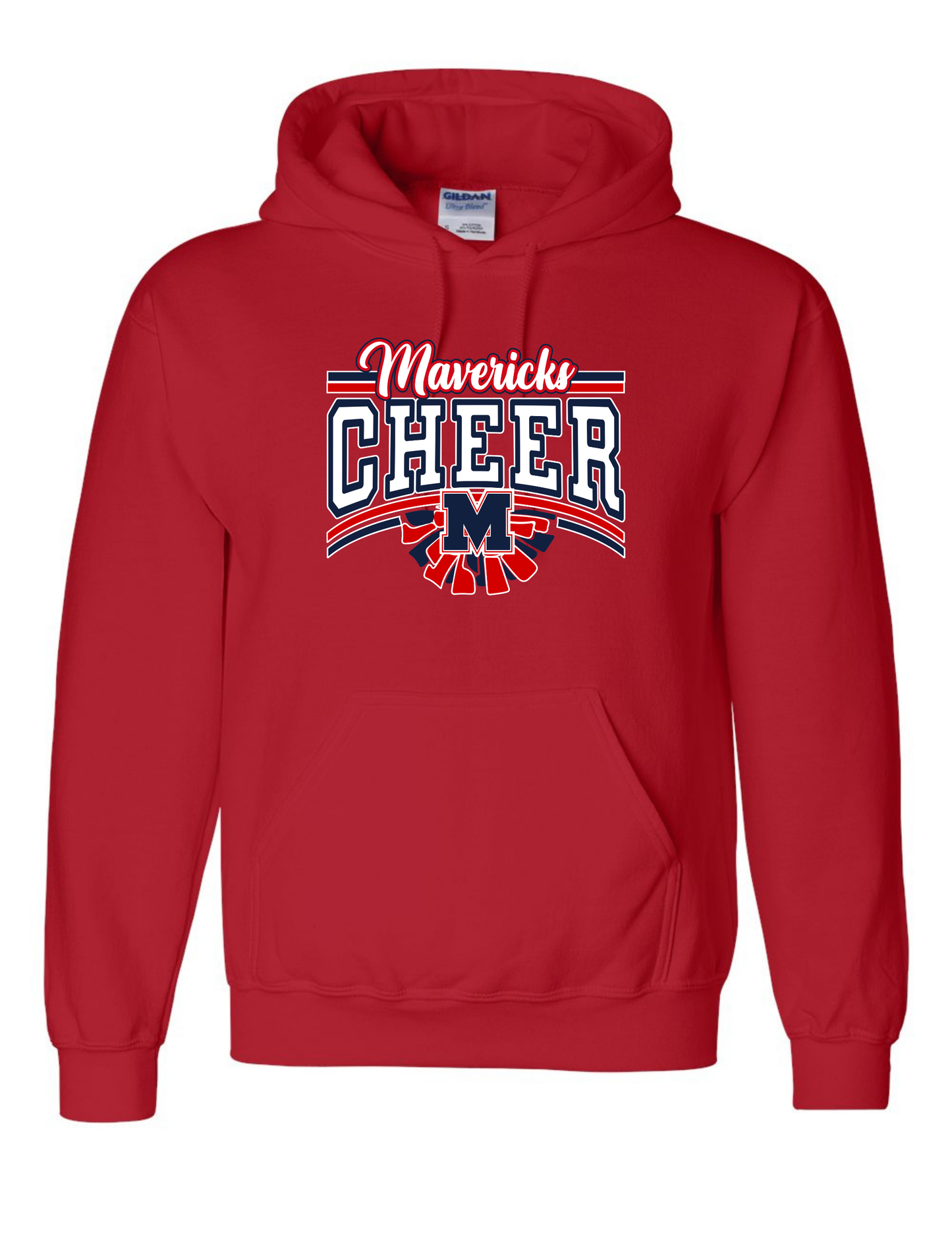 Manvel Cheer - Maverick Cheer Cotton blend Hoodie