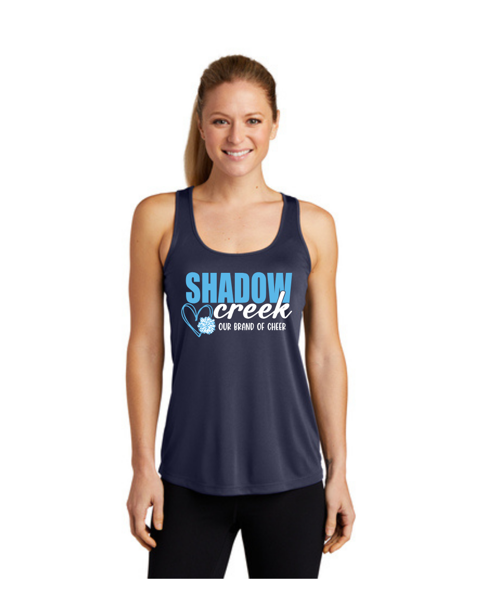 Shadow Creek Titans-Shadow Creek Cheer- Ladies Racerback Tanktop