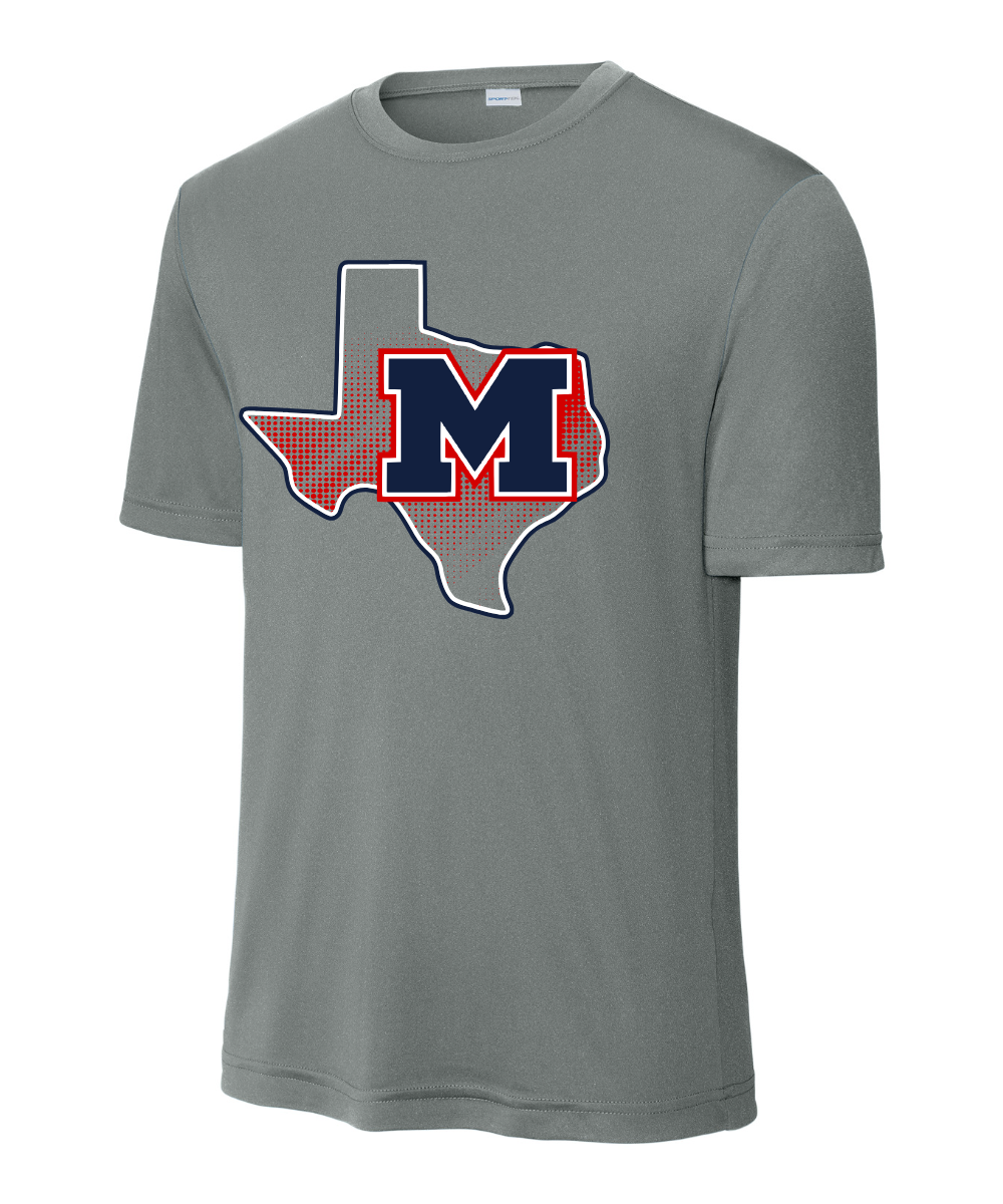 Manvel Baseball - Manvel TX Performance Tee