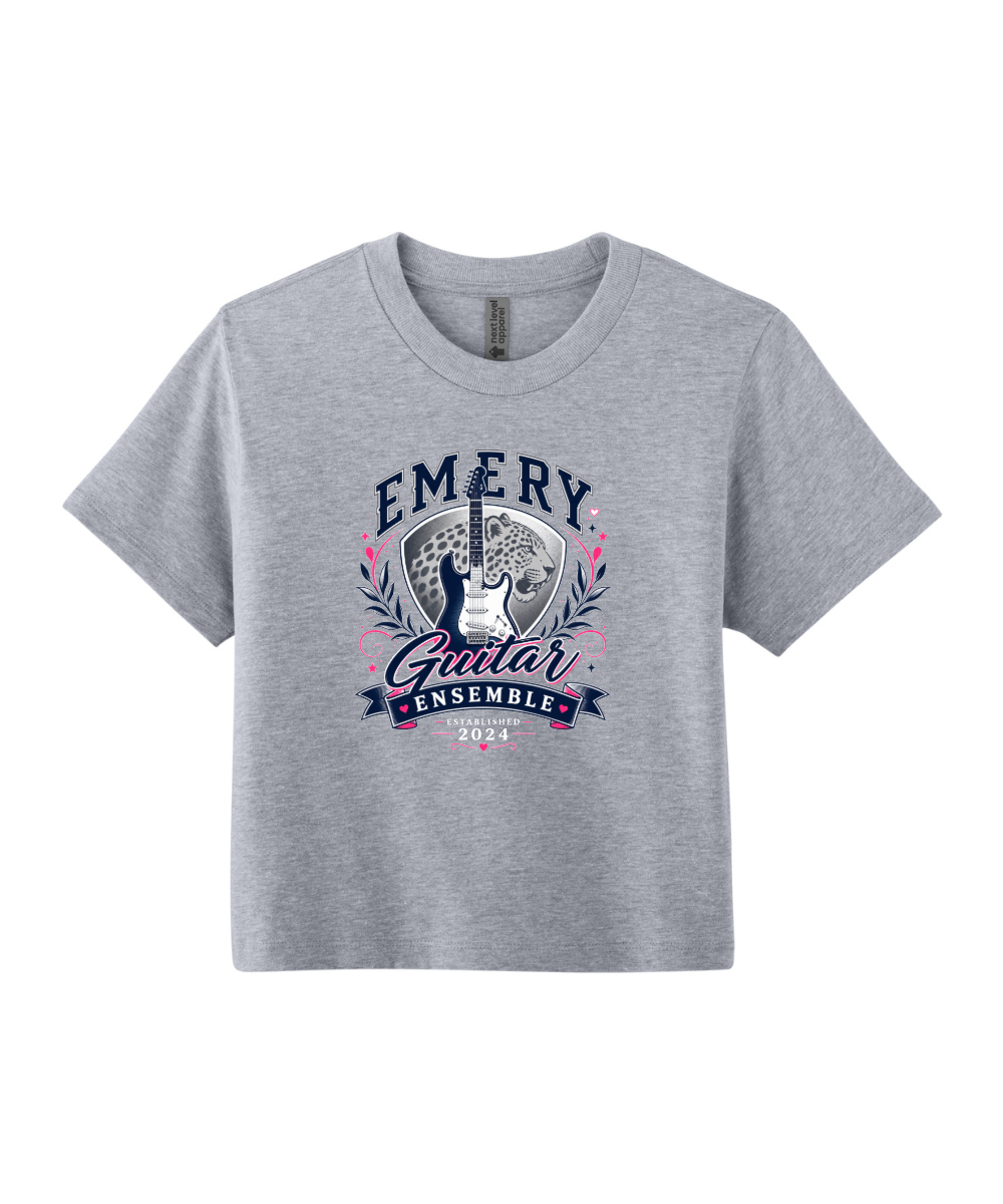 Emery Weiner Guitar Ensemble- Girls Boxy Tee