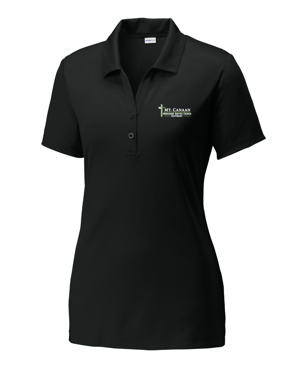 Mt Canaan Missionary Baptist Church - MBC Logo Ladies Performance Polo