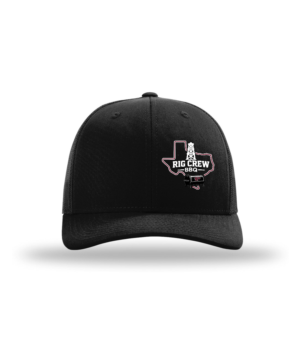 PHS BBQ Cook Team - PHS Rig Crew Logo Richardson Embroidered Logo Trucker Hat