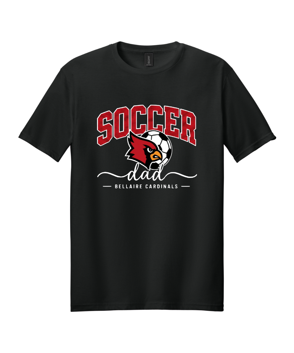Bellaire Cardinals- Bellaire Soccer Dad Cotton Tee