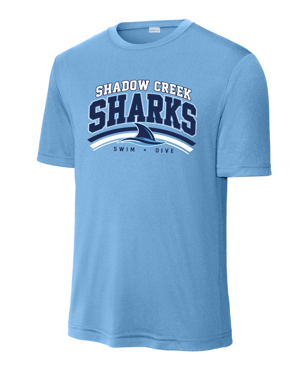 Shadow Creek Aquatics - Shadow Creek Swim & Dive Performance Tee