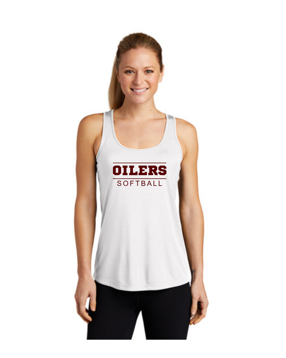 PHS Softball- Oiler Softball Racerback Tank Top