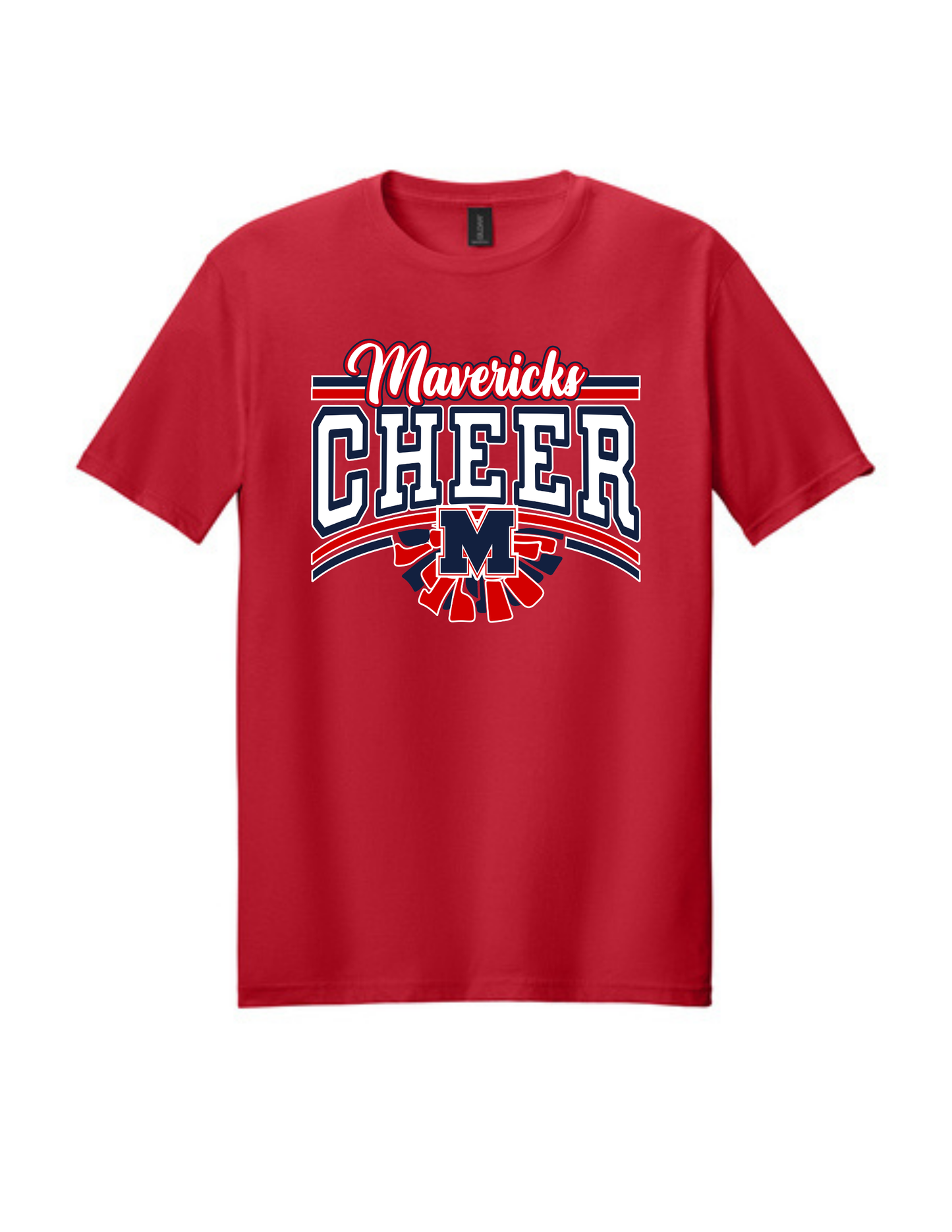 Manvel Cheer - Maverick Cheer Cotton Tee