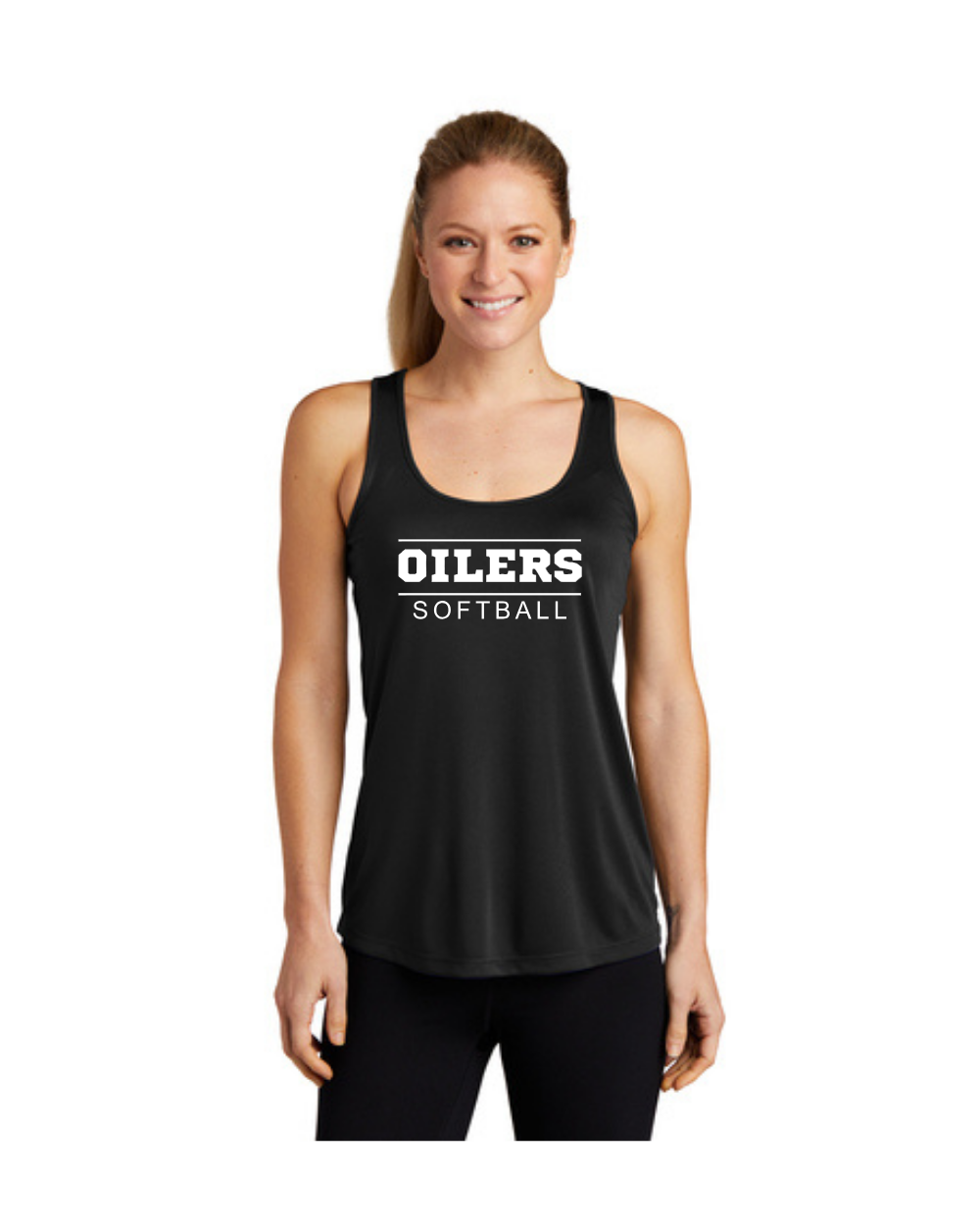 PHS Softball- Oiler Softball Racerback Tank Top