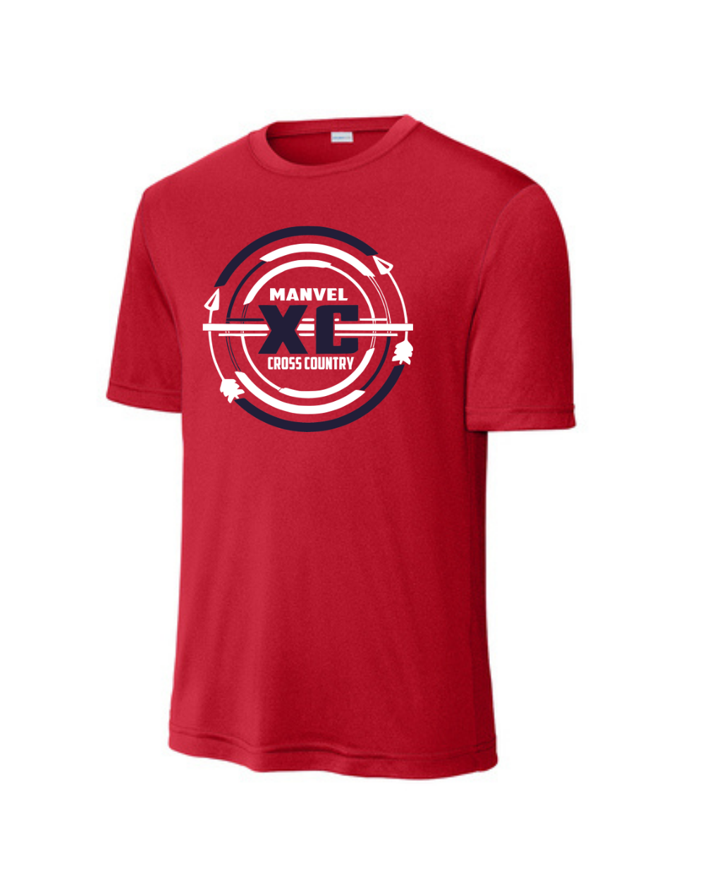 Manvel Cross Country-Manvel Cross Country Short Sleeve Performance Tee