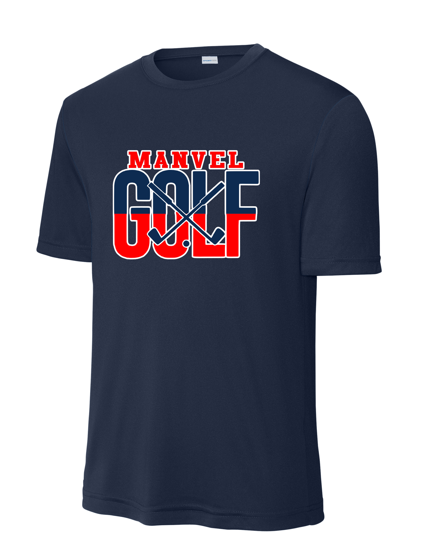 Manvel Golf - Manvel Golf Short Sleeve Performance Tee