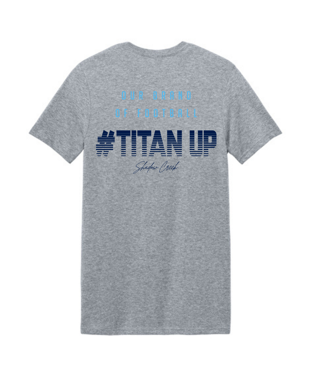 Shadow Creek Titans- Titans Football Cotton Tee