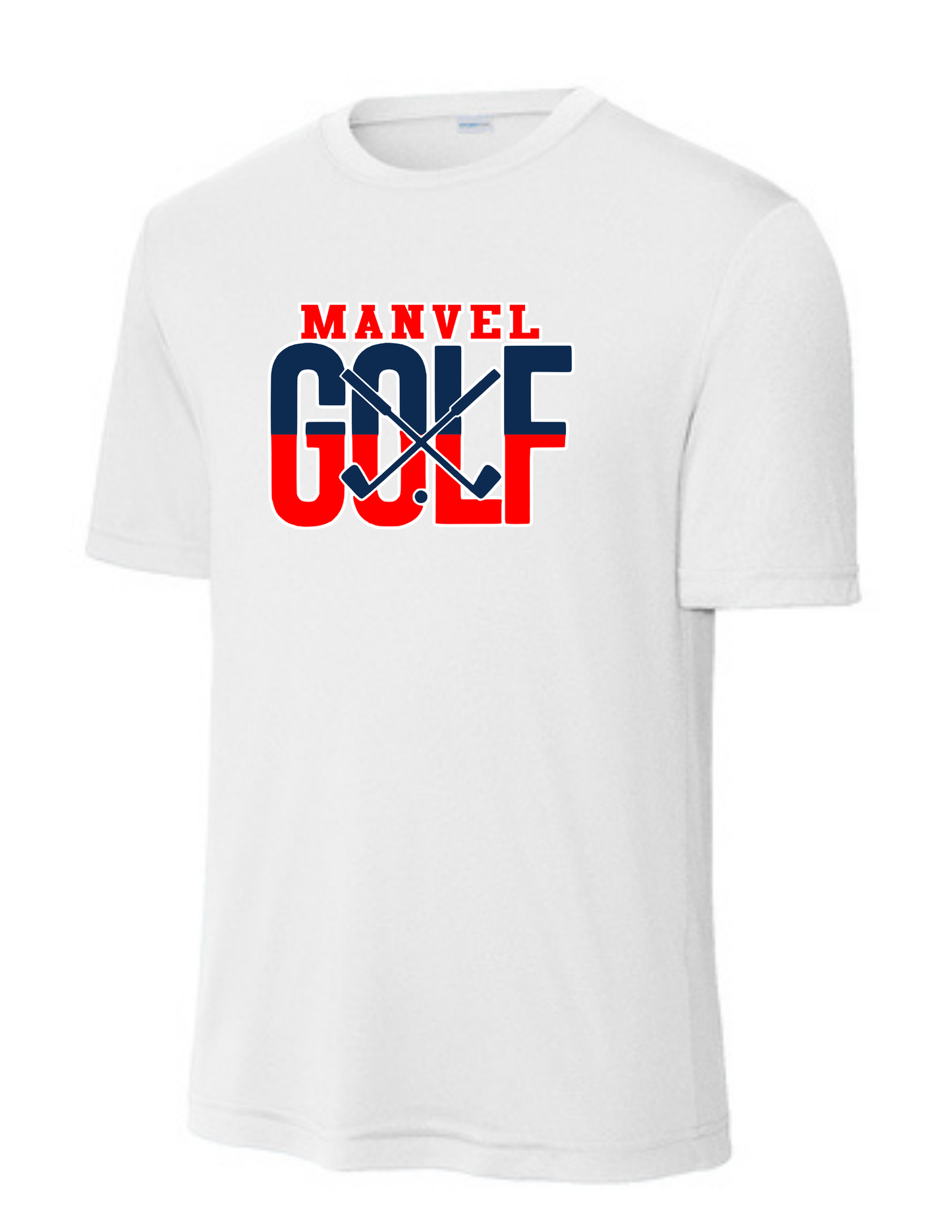 Manvel Golf - Manvel Golf Short Sleeve Performance Tee