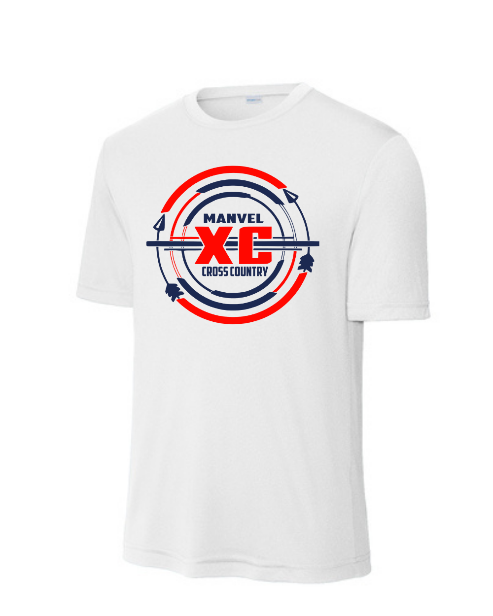 Manvel Cross Country-Manvel Cross Country Short Sleeve Performance Tee