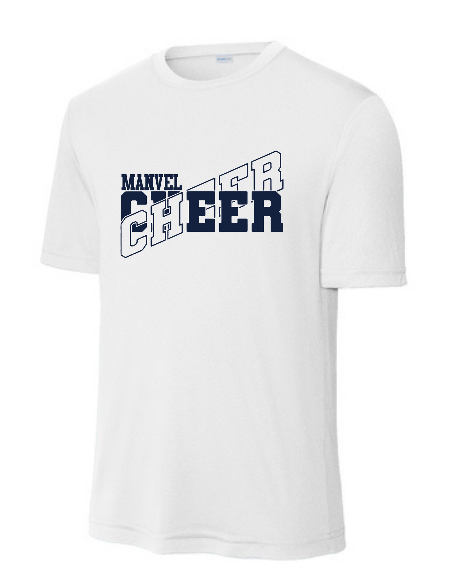 Manvel Cheer - Manvel Cheer Short Sleeve Performance Tee