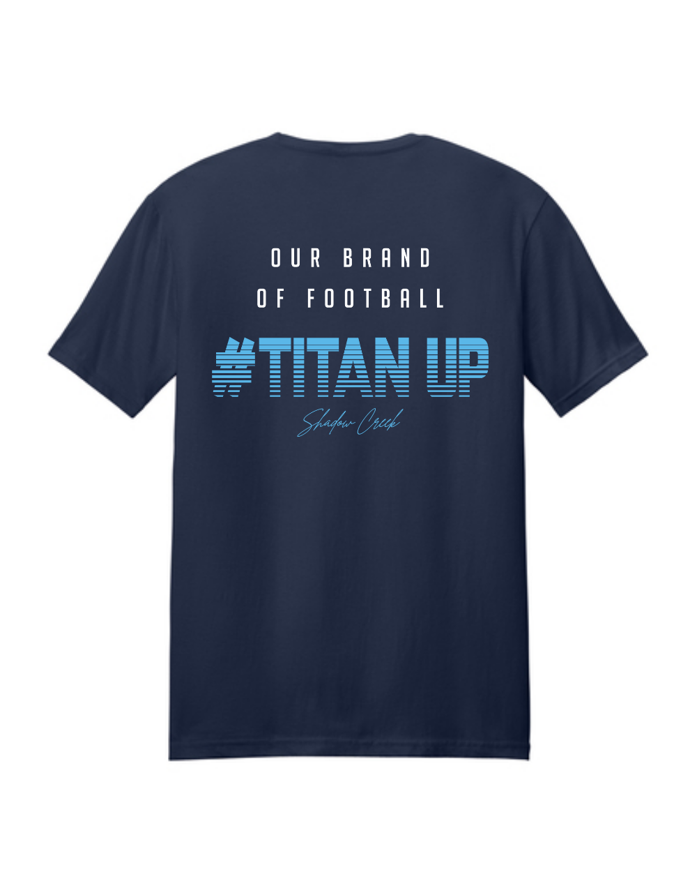 Shadow Creek Titans- Titans Football Cotton Tee