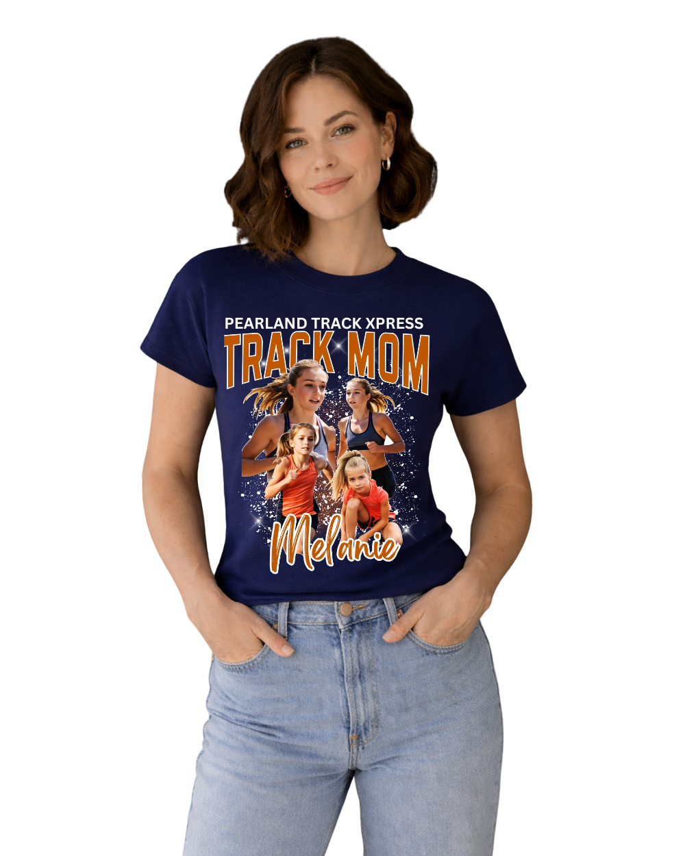 PTX-Pearland Track Express Custom Photo Tee