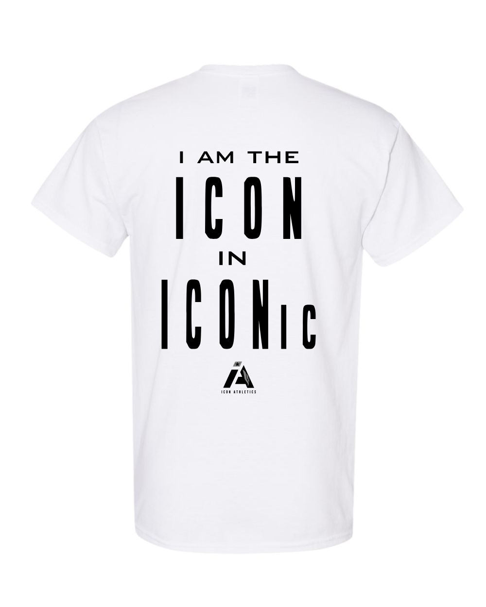 Icon Athletics- Iconic Cotton Tee- White