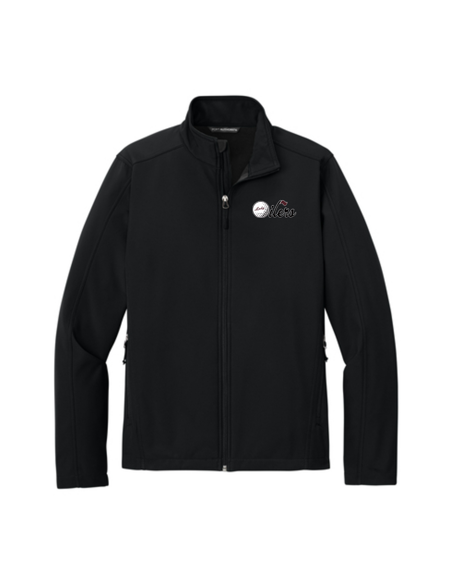PHS Golf - Pearland Ladies Logo Port Authority Core Soft Shell Jacket - Black