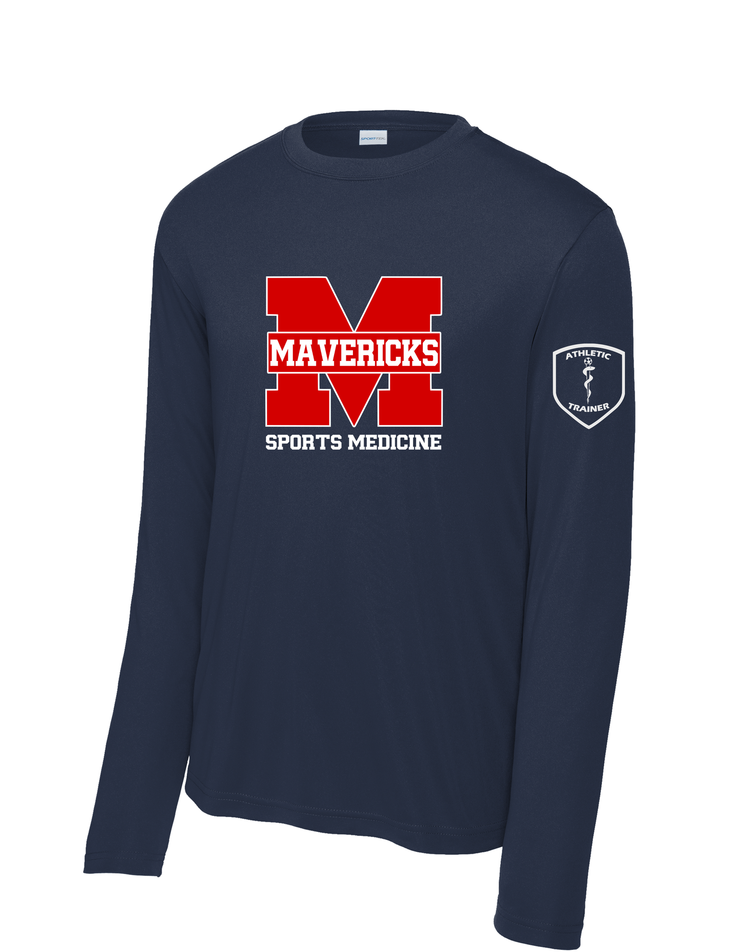 Manvel Sports Medicine - Mavericks Sports Medicine - Long Sleeve Performance Tee