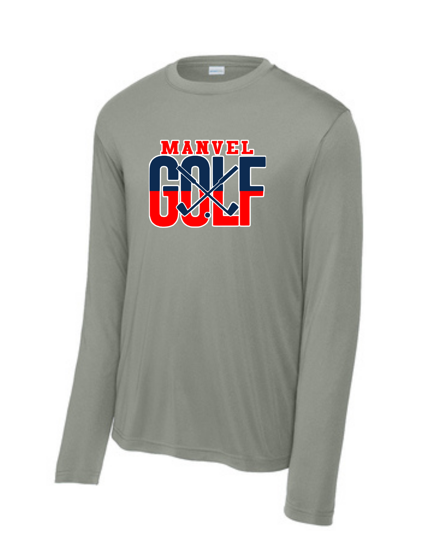 Manvel Golf - Manvel Golf Long Sleeve Performance Tee