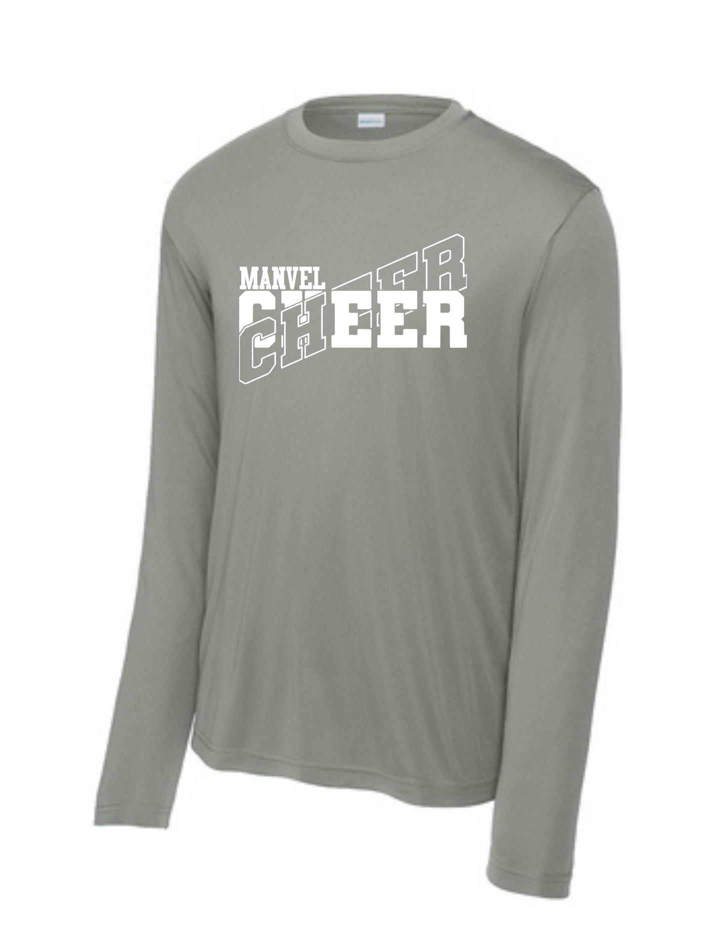 Manvel Cheer - Manvel Cheer Long Sleeve Performance Tee