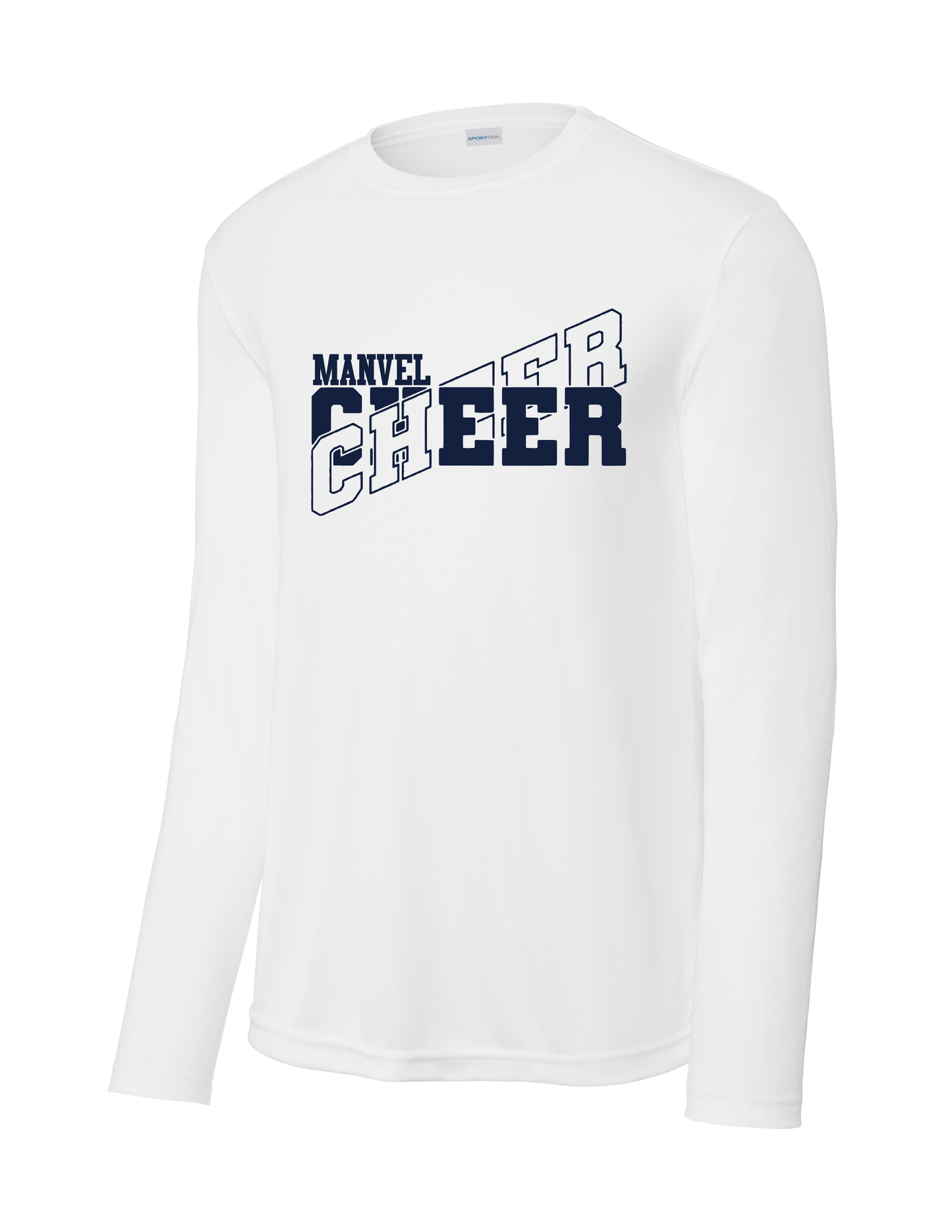 Manvel Cheer - Manvel Cheer Long Sleeve Performance Tee