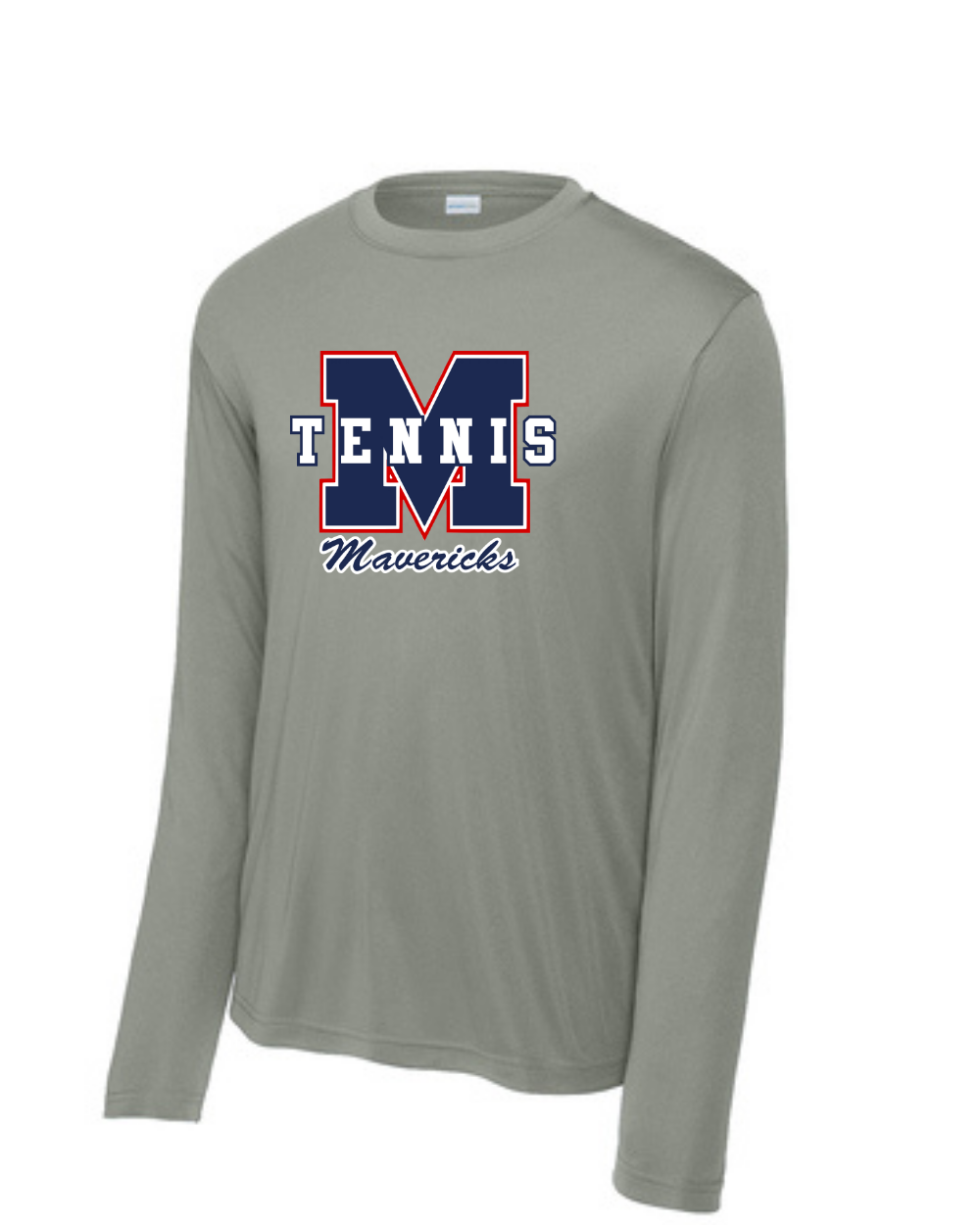 Manvel Tennis - Mavericks Tennis Long Sleeve Performance Tee