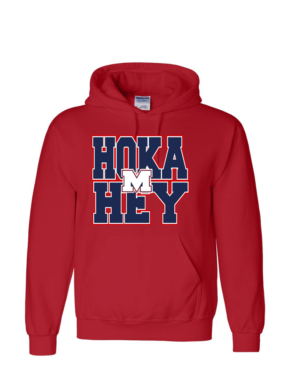 Mavericks Football- Hoka Hey Cotton blend Hoodie