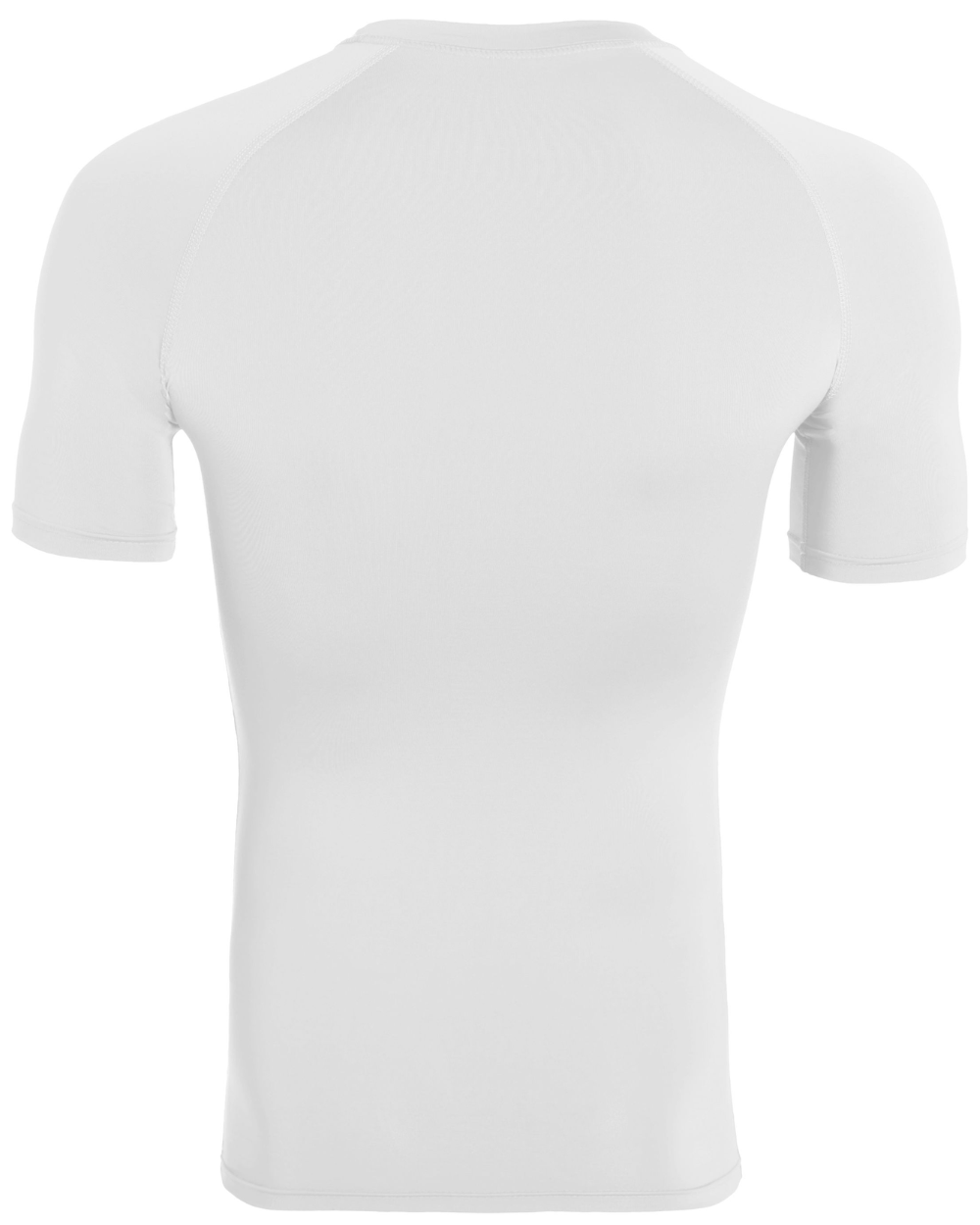 Pearland Powerlifting- Short Sleeve Compression Tee- White