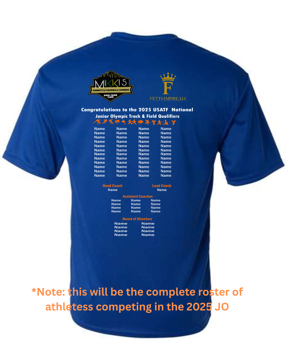 Texas Storm- 2025 Junior Olympics Shirt