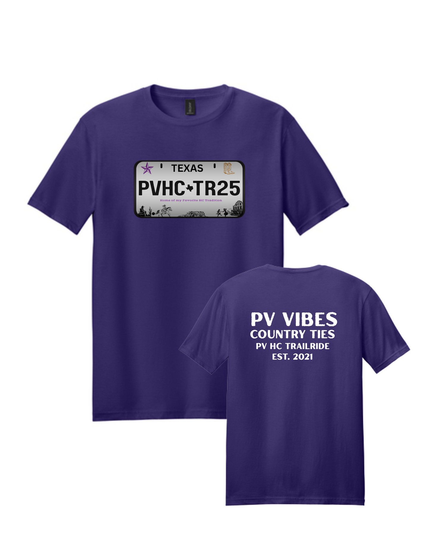 Prairie View Trail Riders- PVHC 2025 Cotton Tee