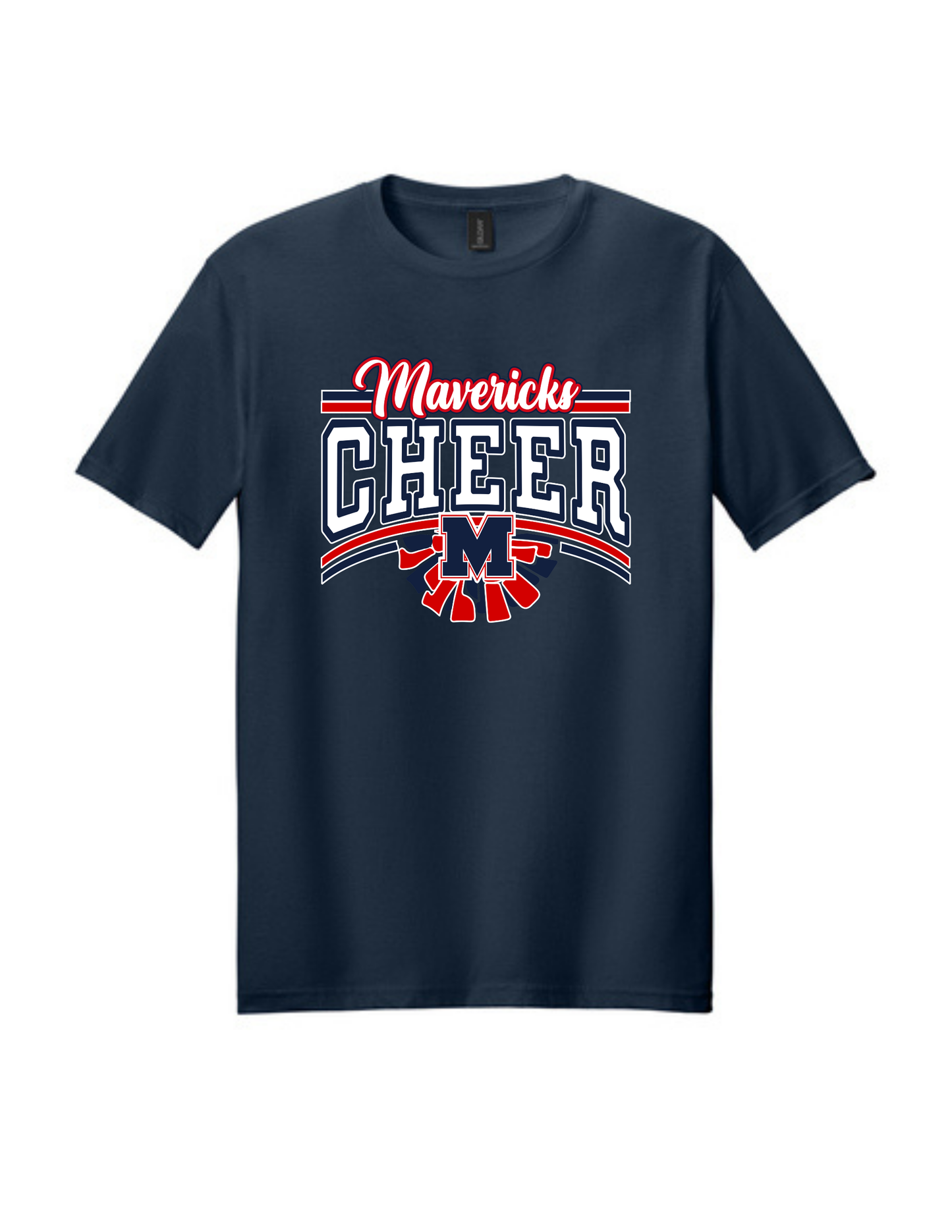 Manvel Cheer - Maverick Cheer Cotton Tee